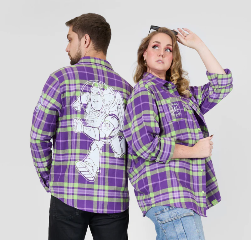 Toy Story Buzz Lightyear Flannel image 0