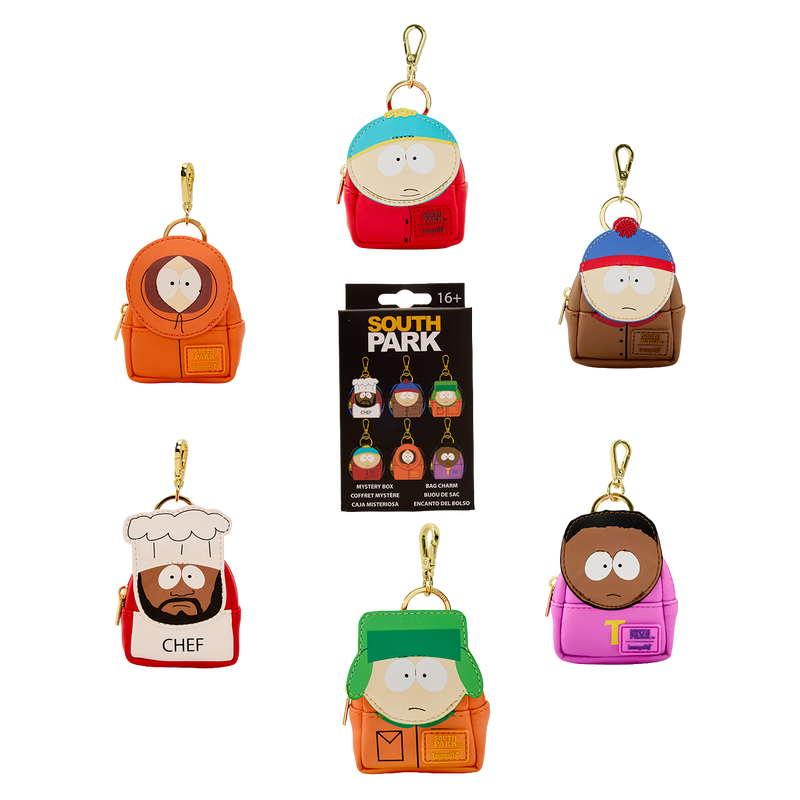 South Park Mystery Mini Backpack Keychain Charm image 0
