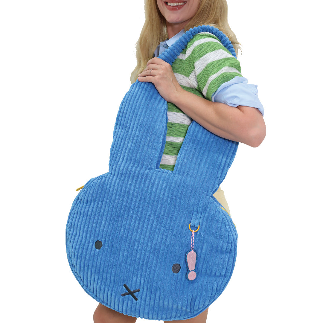 Miffy Head Wide Corduroy Oversized Tote Bag image 4
