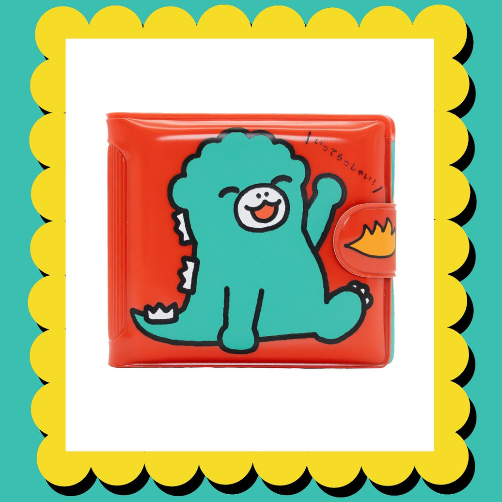 Chibi Godzilla Raids Again Father & Son Padded Vinyl Snap Wallet image 0
