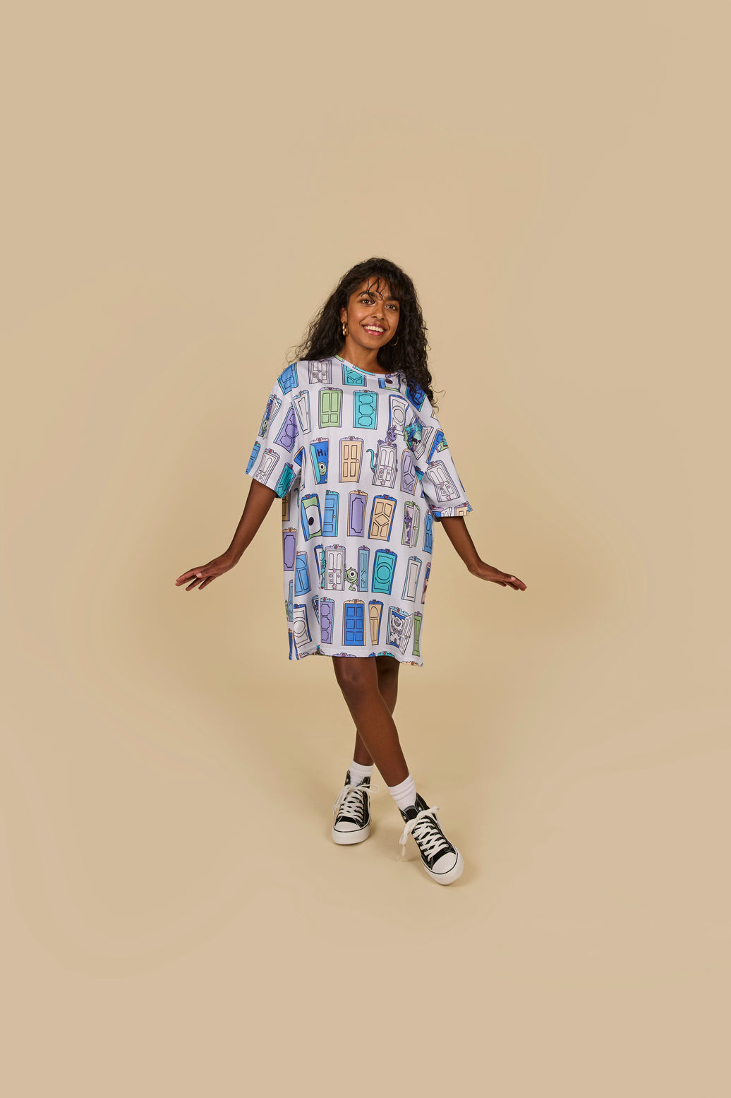 Monsters Inc T-Shirt Dress image 0