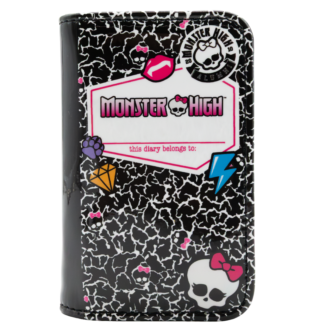 Whatever! Makes You Happy X Monster High Notebook Accordion Wallet