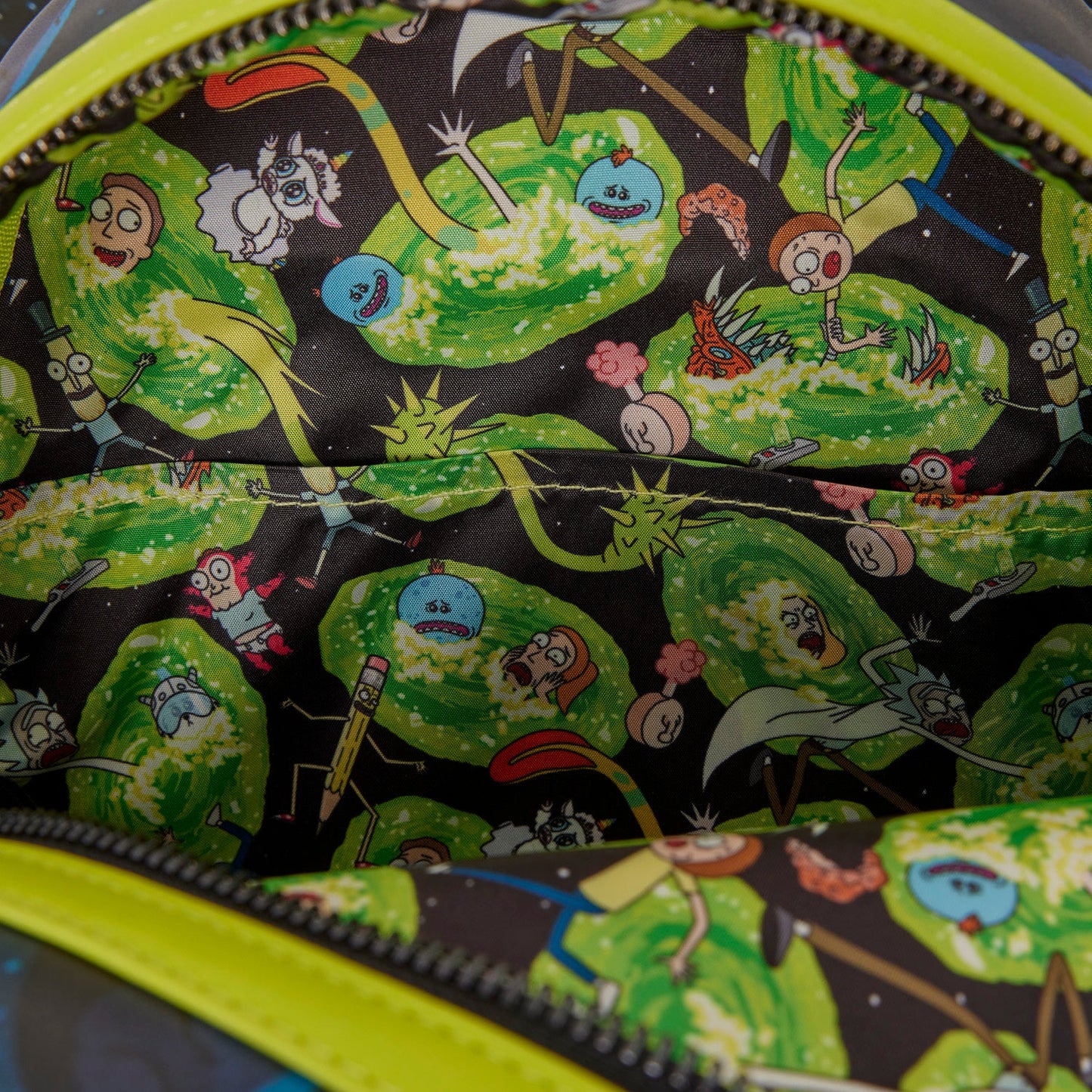 Rick and Morty Glow Mini Backpack