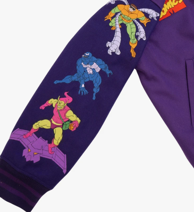 Spider Man 90's Varsity Jacket