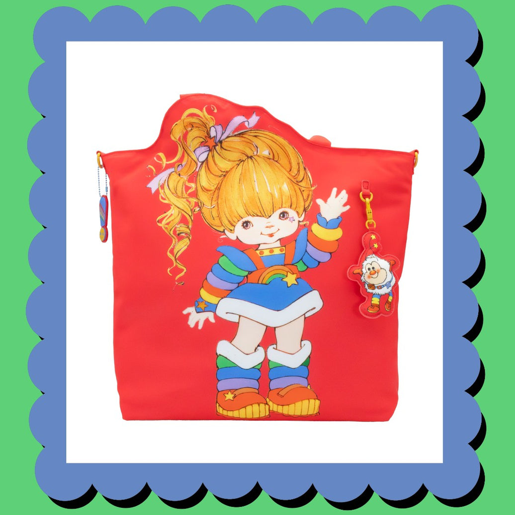 Rainbow Brite Puffy Nylon Die Cut Tote Bag image 0