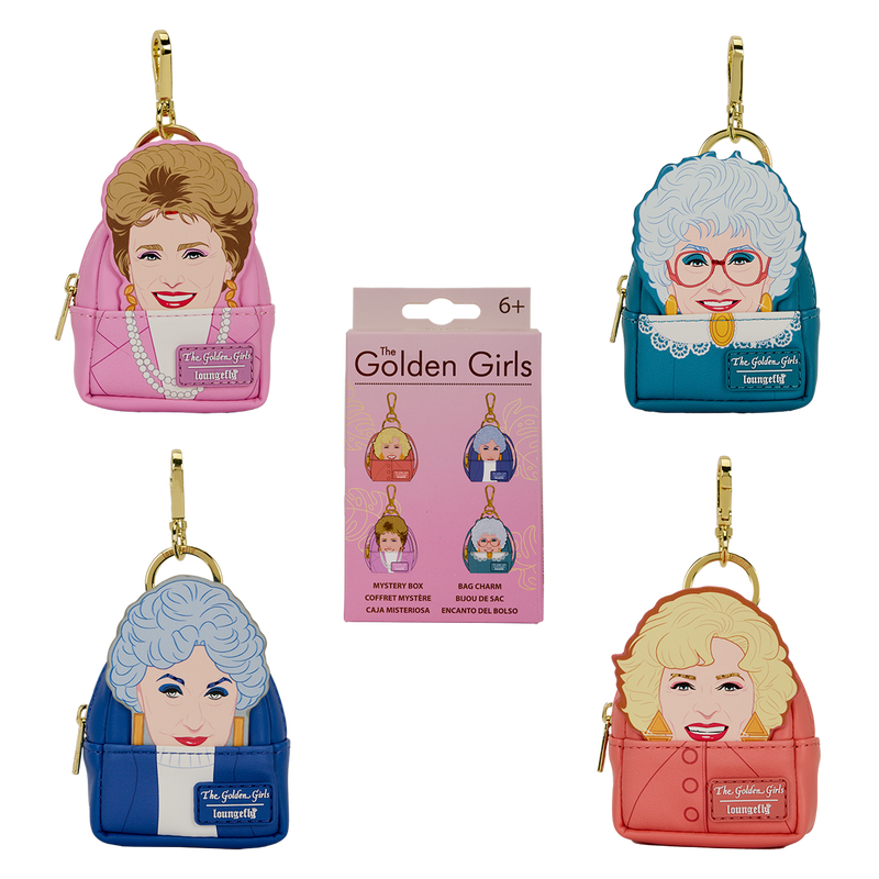The Golden Girls Cosplay Mystery Mini Backpack Keychain Charm image 0