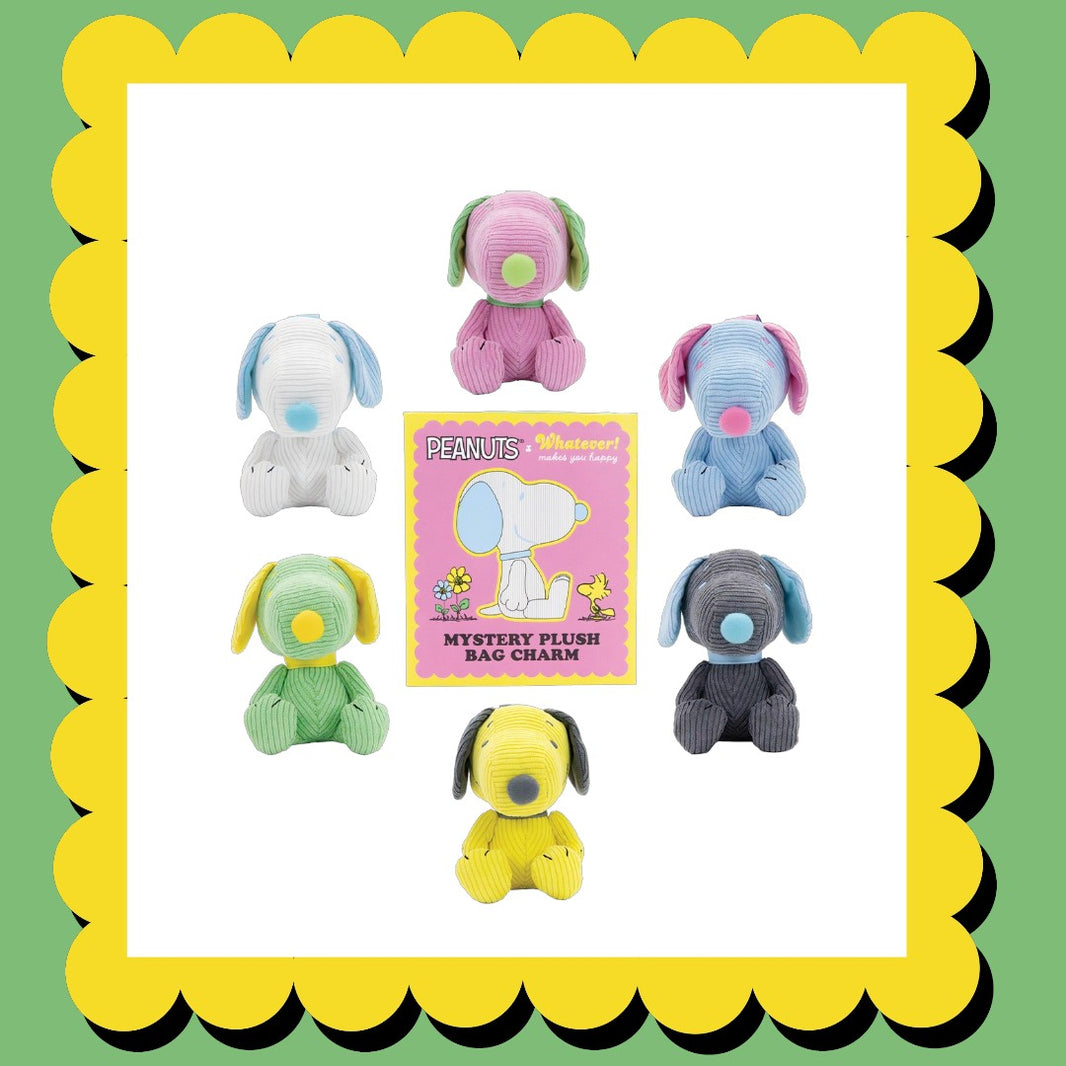 Peanuts Sherbet Spring Mystery Box Corduroy Plush Bag Charms image 0