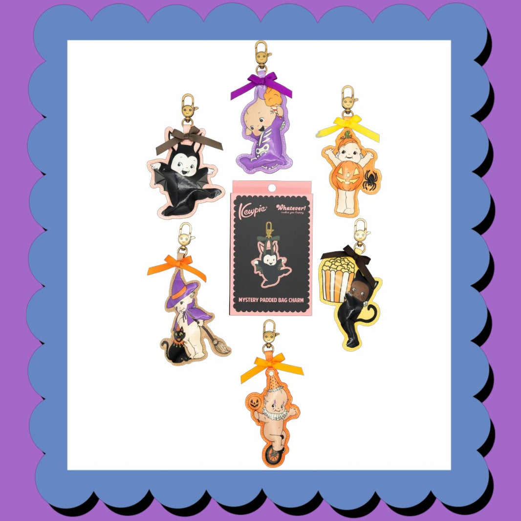 Kewpie Creepy Carnival Mystery Box Padded Vinyl Creepy Babies Bag Charms