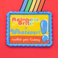 Rainbow Brite Puffy Nylon Die Cut Tote Bag image 5