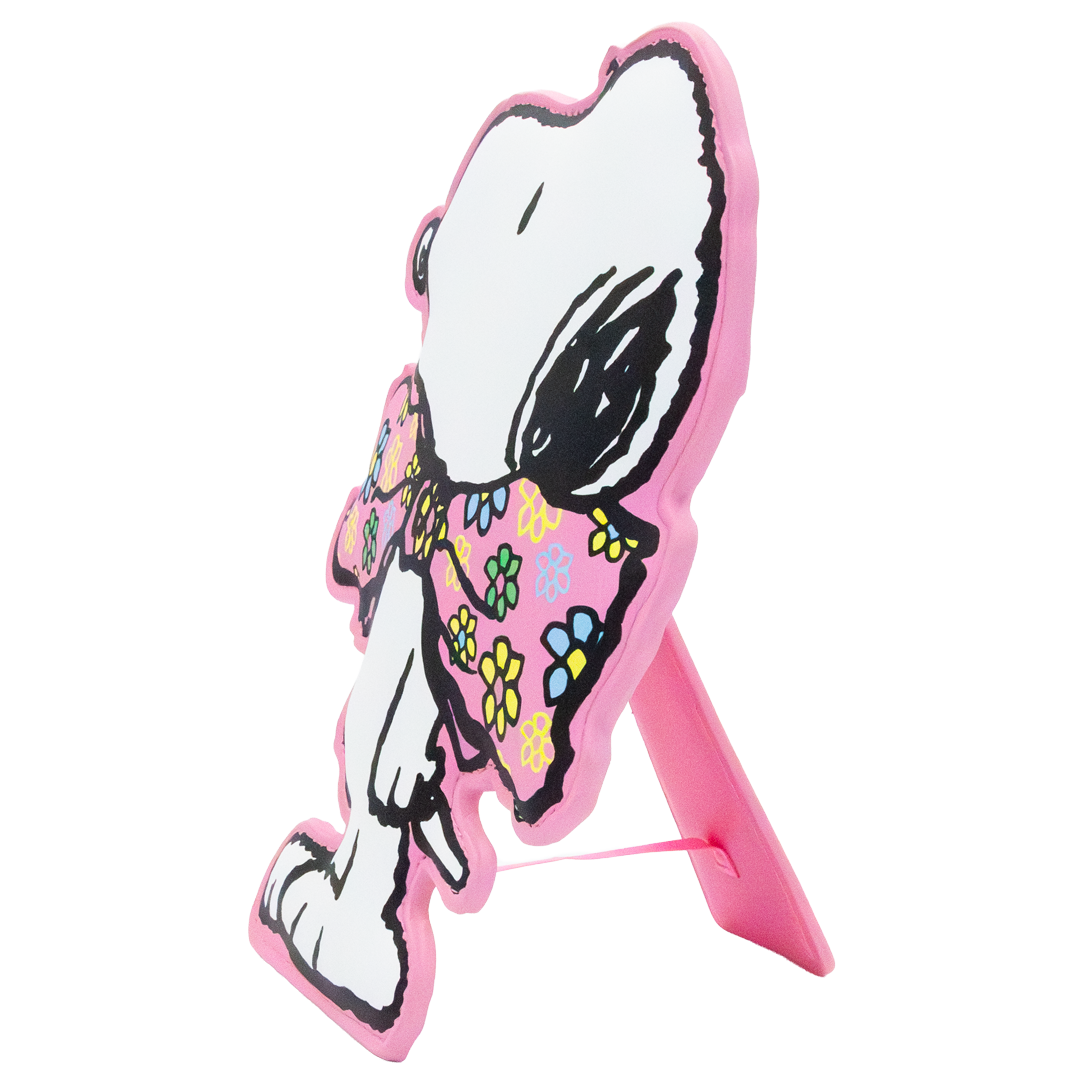 Peanuts Sherbet Spring Snoopy Floral Oversized Bag Charm image 2