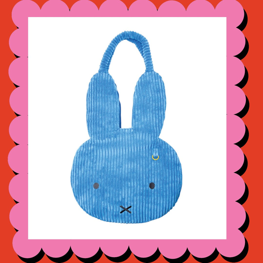 Miffy Head Wide Corduroy Oversized Tote Bag image 0
