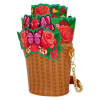 Loungefly Flower Basket Figural Crossbody image 1