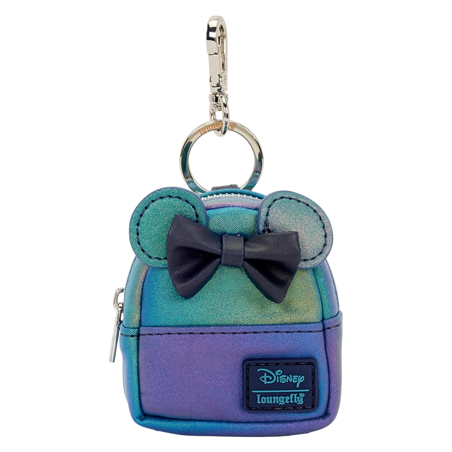 Minnie Mouse Glitter Mystery Mini Backpack Keychain Charm image 5