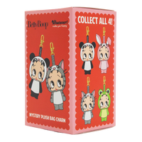 Betty Boop Mystery Box Silicone Face Plush Bag Charms