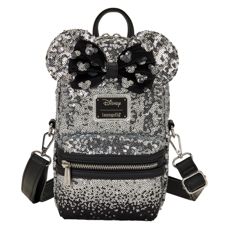 Minnie Mouse Ombre Sequin Sling Crossbody Bag image 0