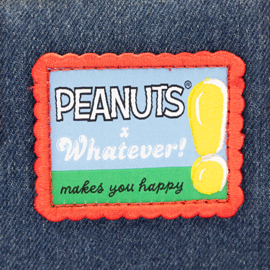 Peanuts 75th Anniversary Color Block Denim & Canvas Convertible Bag image 10