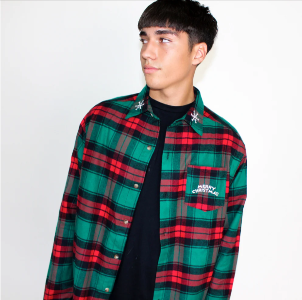 Santa Mickey Flannel image 3