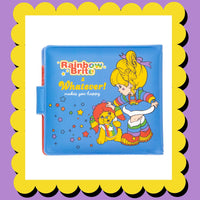 Rainbow Brite Padded Vinyl Snap Wallet image 0