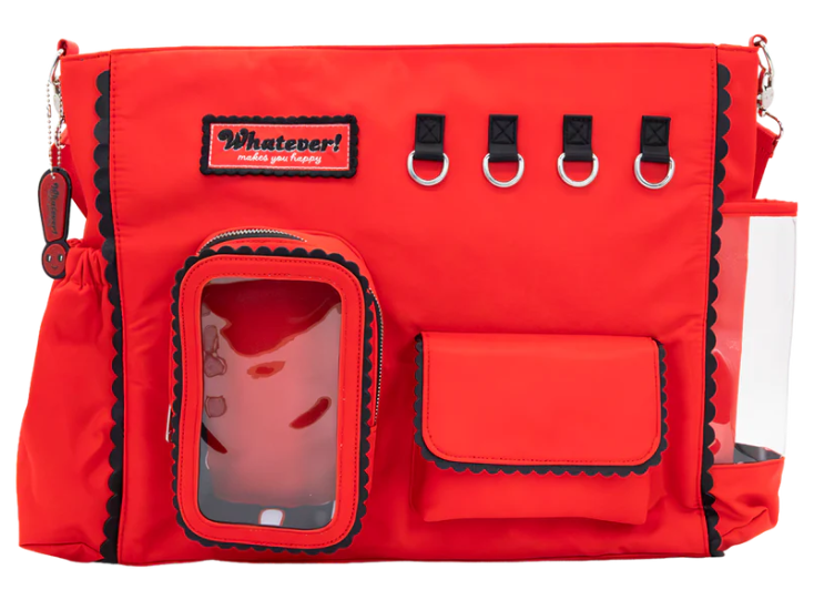Whatever! Makes You Happy Red Emotional Support Trinket Bag image 1