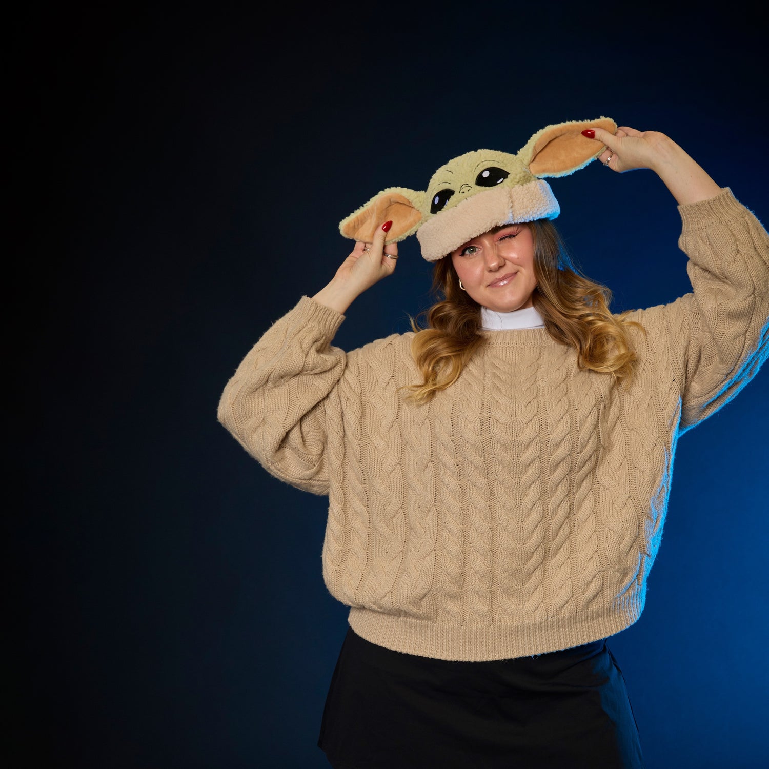 Star Wars Grogu Sherpa Beanie image 2