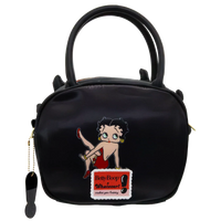 Betty Boop Head Crossbody Bag