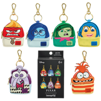Inside Out Cosplay Mystery Mini Backpack Keychain Charm image 0