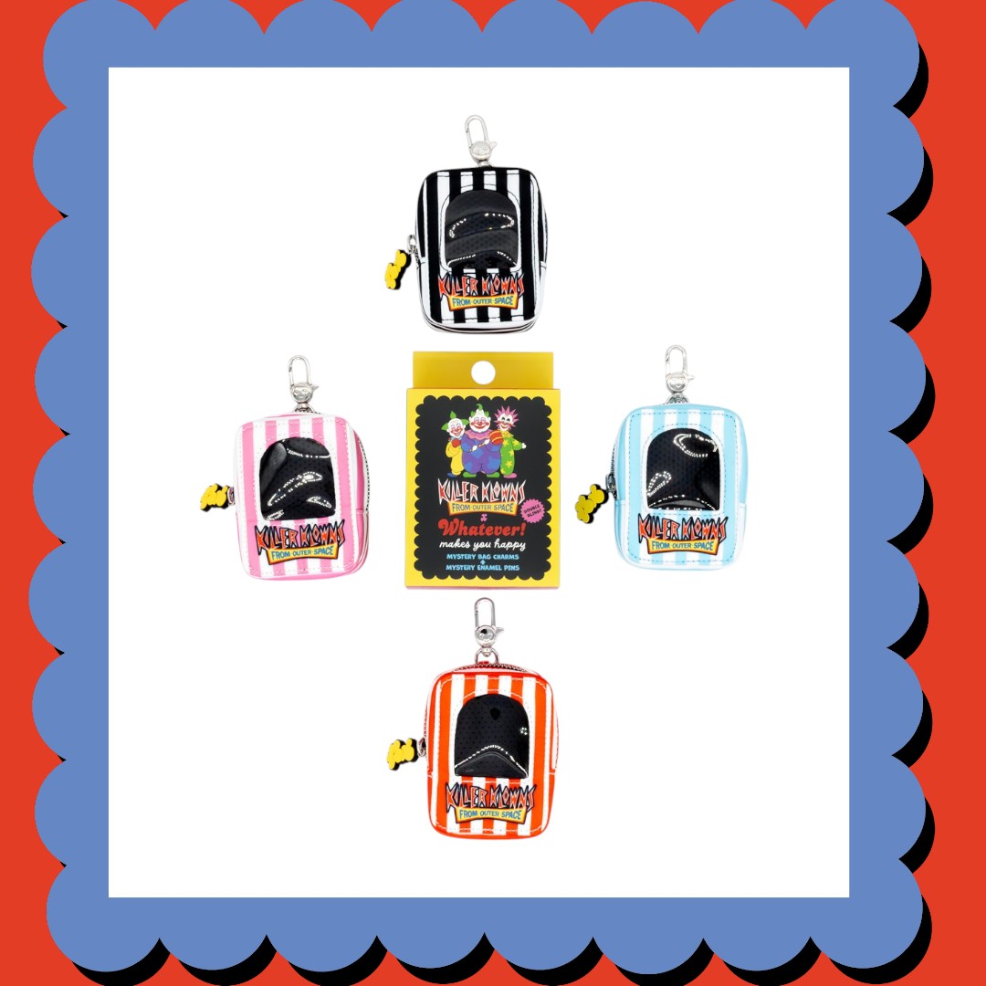 Killer Klowns From Outer Space Mini Popcorn Ita Bag Charms image 0