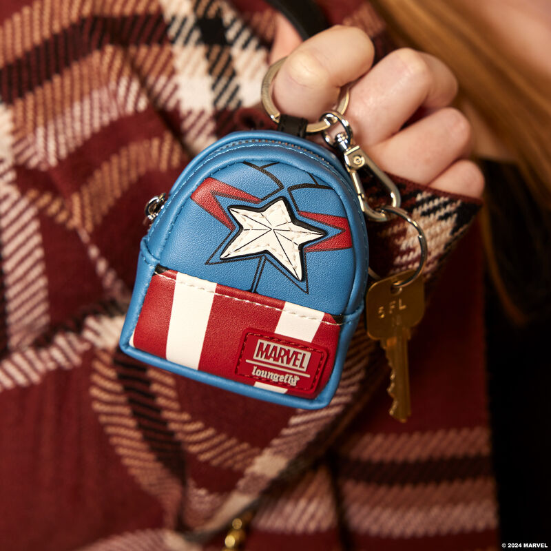 Marvel Avengers Cosplay Mystery Mini Backpack Keychain Charm image 1