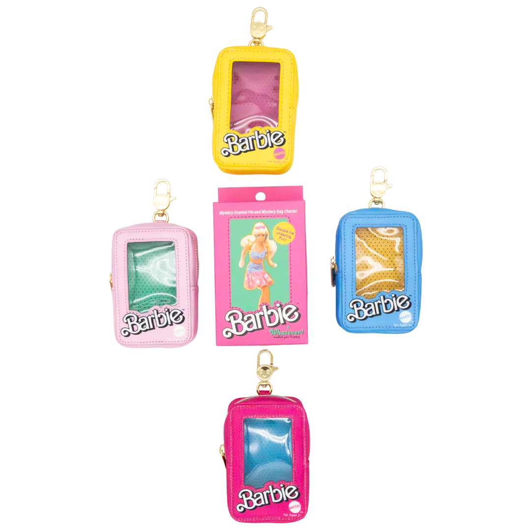 Barbie California Dreamin’ Vintage Toy Box Double Blind Mini ITA Bag Charm image 1