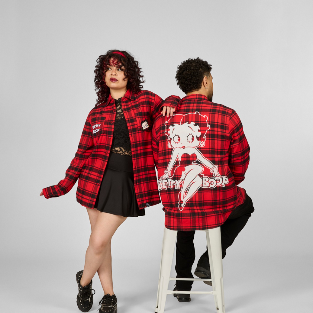 Betty Boop Flannel image 0