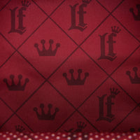 Loungefly The Lilly Red Convertible Mini Backpack & Crossbody Pin Trader Bag image 3
