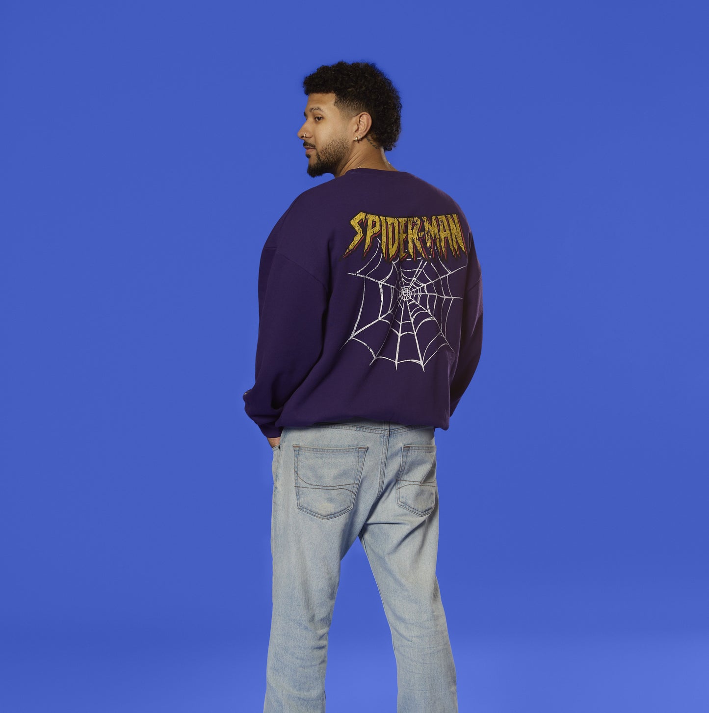 Spider Man 90's Pocket Crewneck