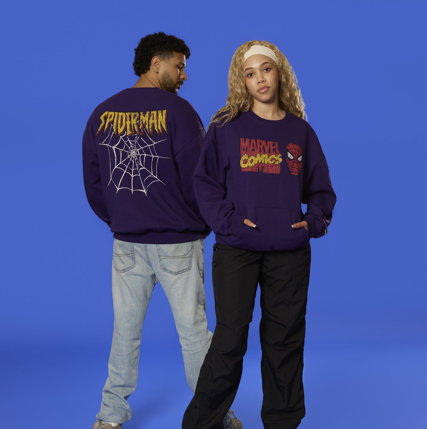 Spider Man 90's Pocket Crewneck