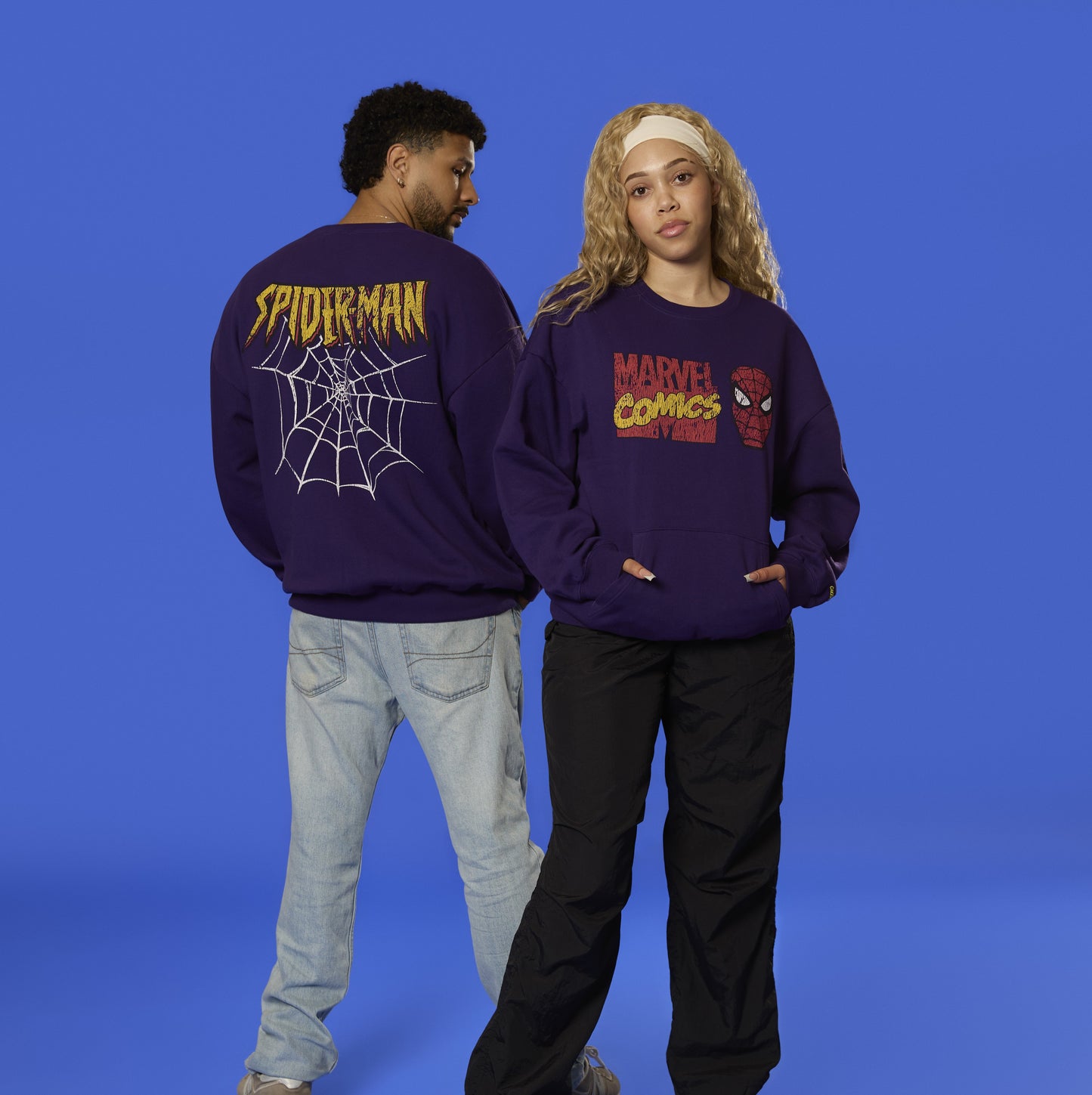 Spider Man 90's Pocket Crewneck