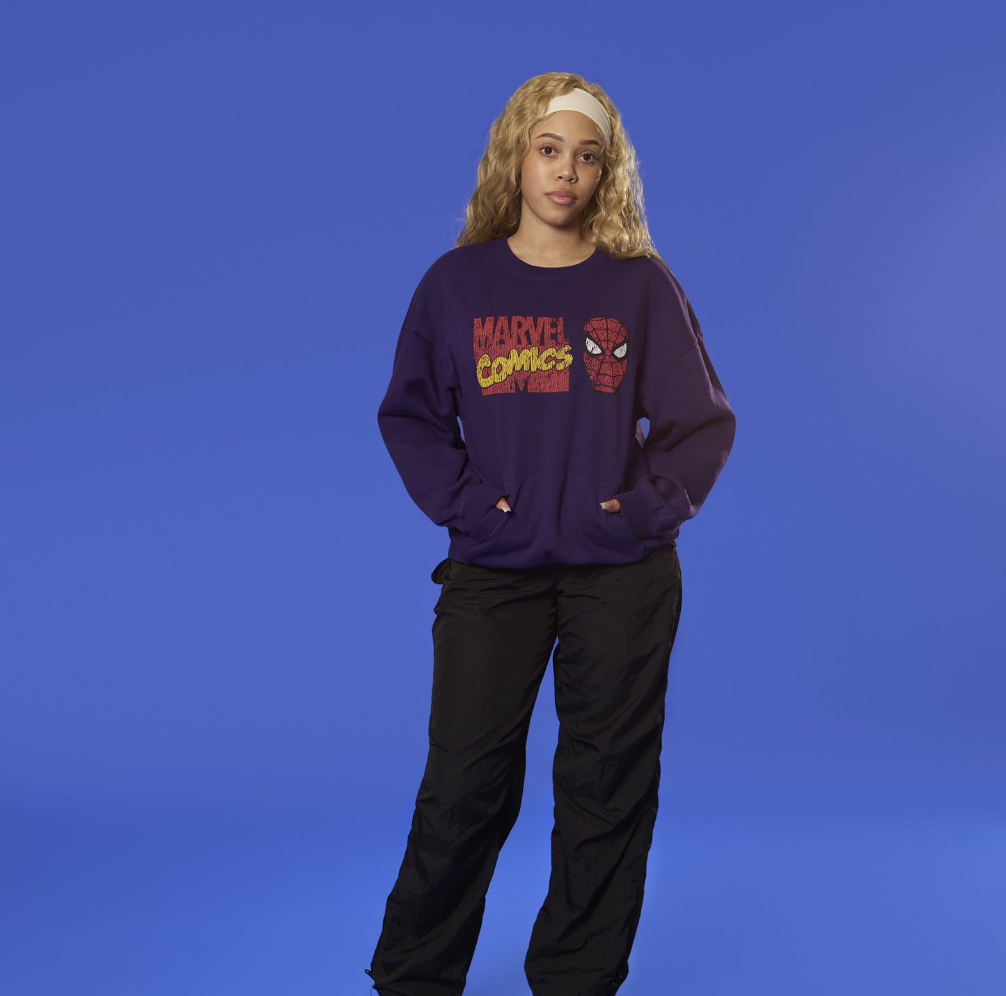 Spider Man 90's Pocket Crewneck