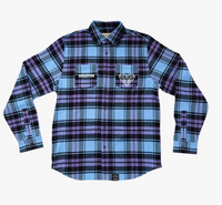 Masters of the Universe Skeletor Glow Flannel image 3