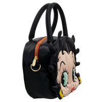 Betty Boop Head Crossbody Bag