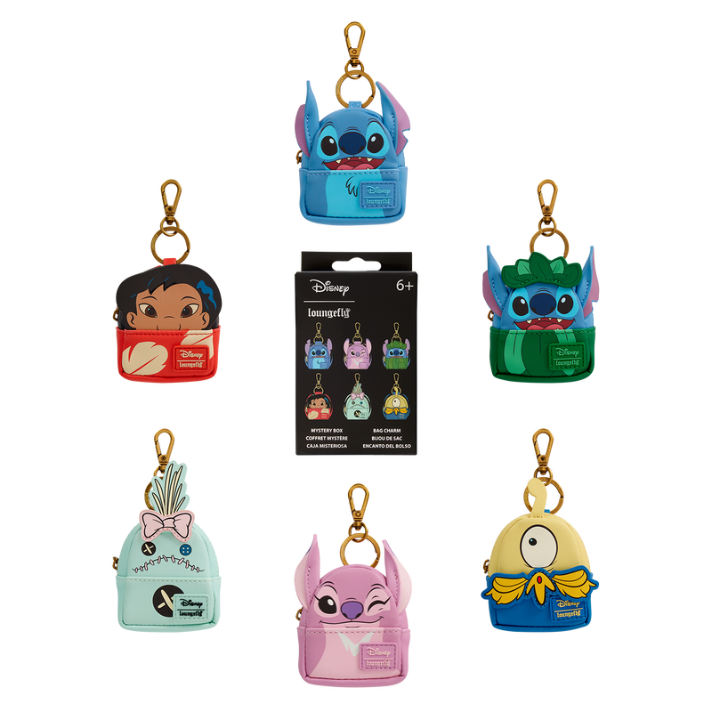 Lilo & Stitch Cosplay Mystery Mini Backpack Keychain Charm image 0
