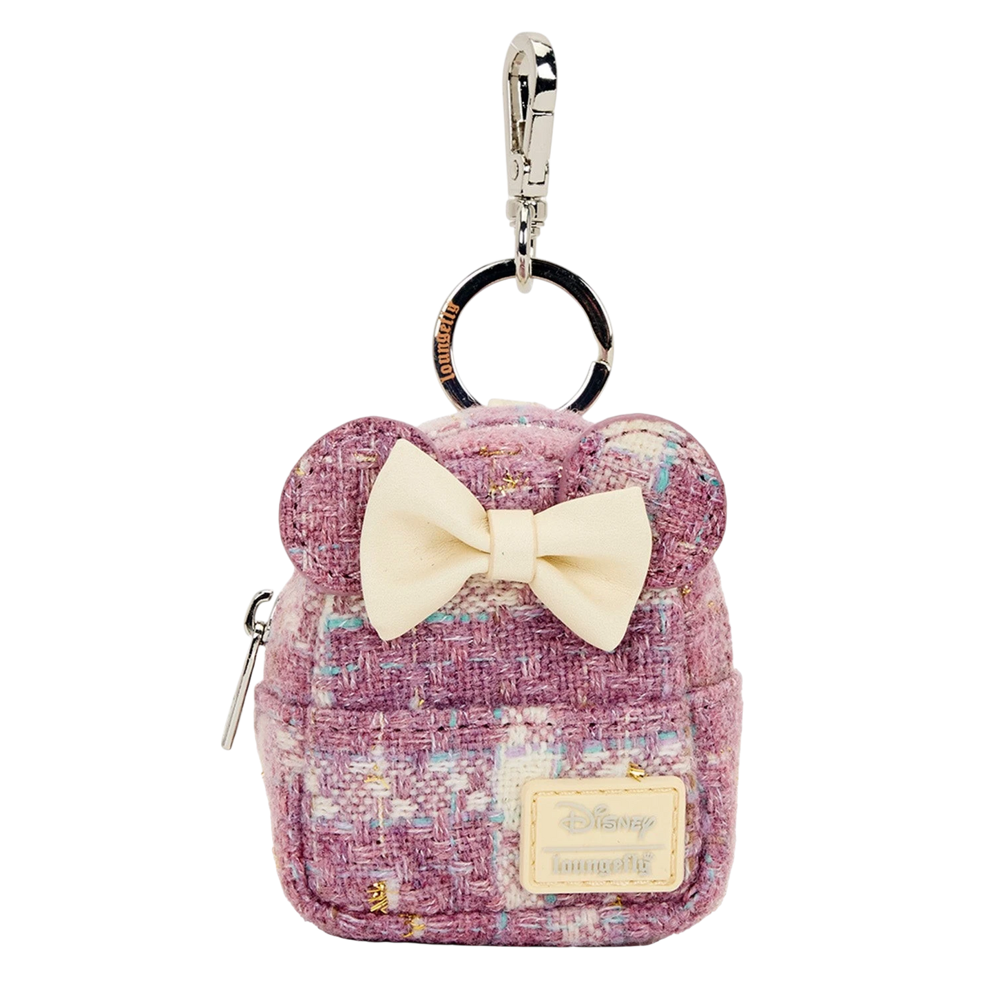 Minnie Mouse Glitter Mystery Mini Backpack Keychain Charm image 6