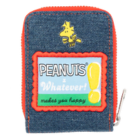 Peanuts 75th Anniversary “Happiness Is a Warm Puppy” Denim Accordion Wallet image 4