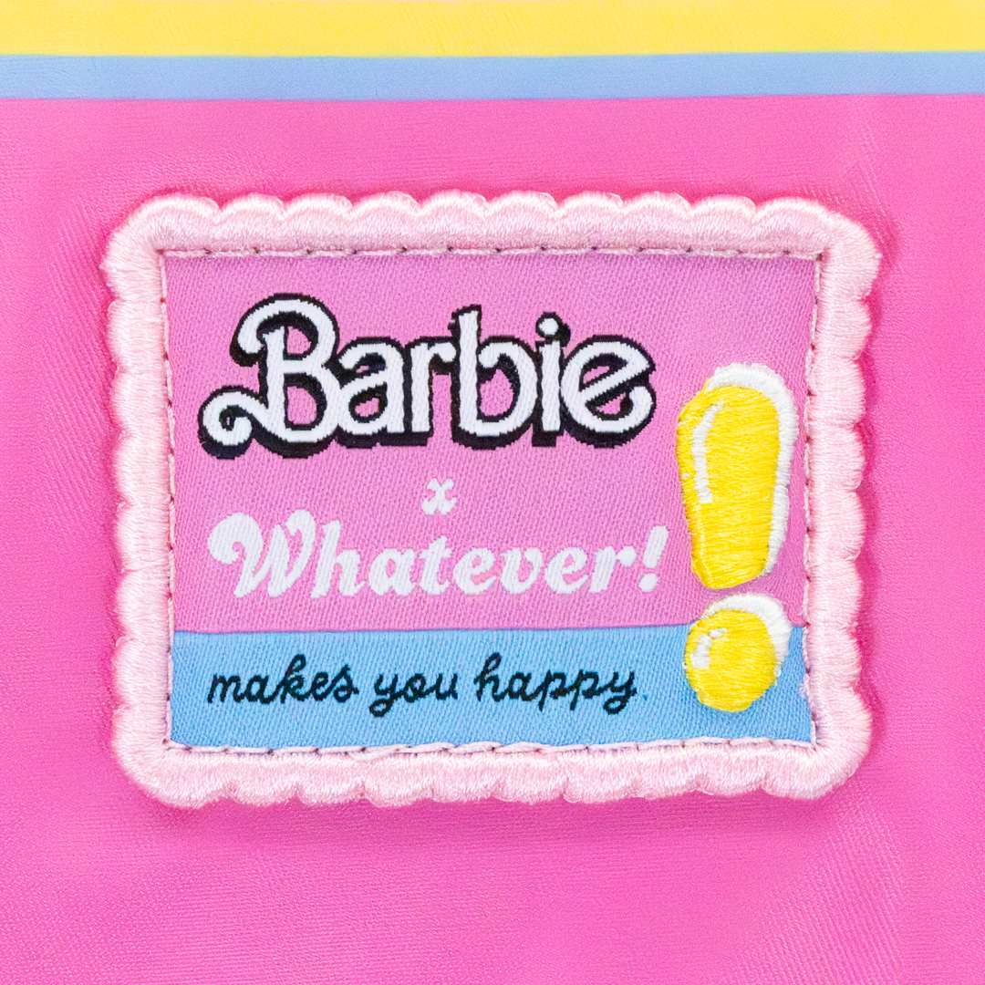 Barbie California Dreamin’ Logo Padded Baguette Bag image 8