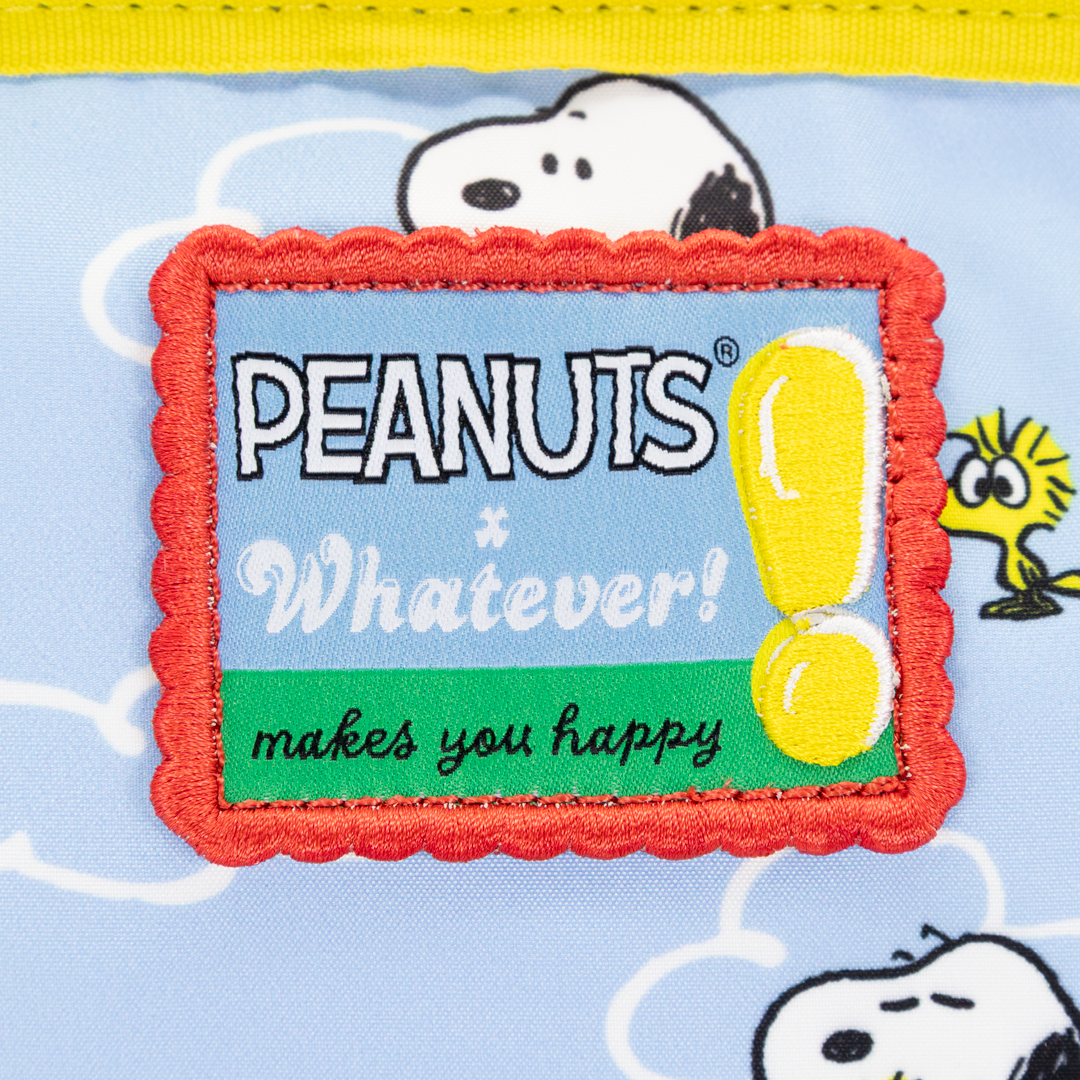 Peanuts 75th Anniversary Color Block Denim & Canvas Convertible Bag image 9