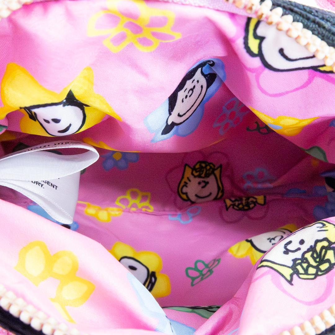 Peanuts Sherbet Spring Snoopy Figural Corduroy Crossbody Bag image 7