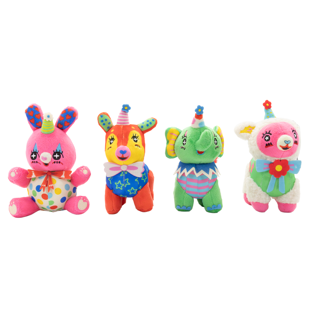 So Lazo Mystery Box Party Animals Plush Bag Charms image 2