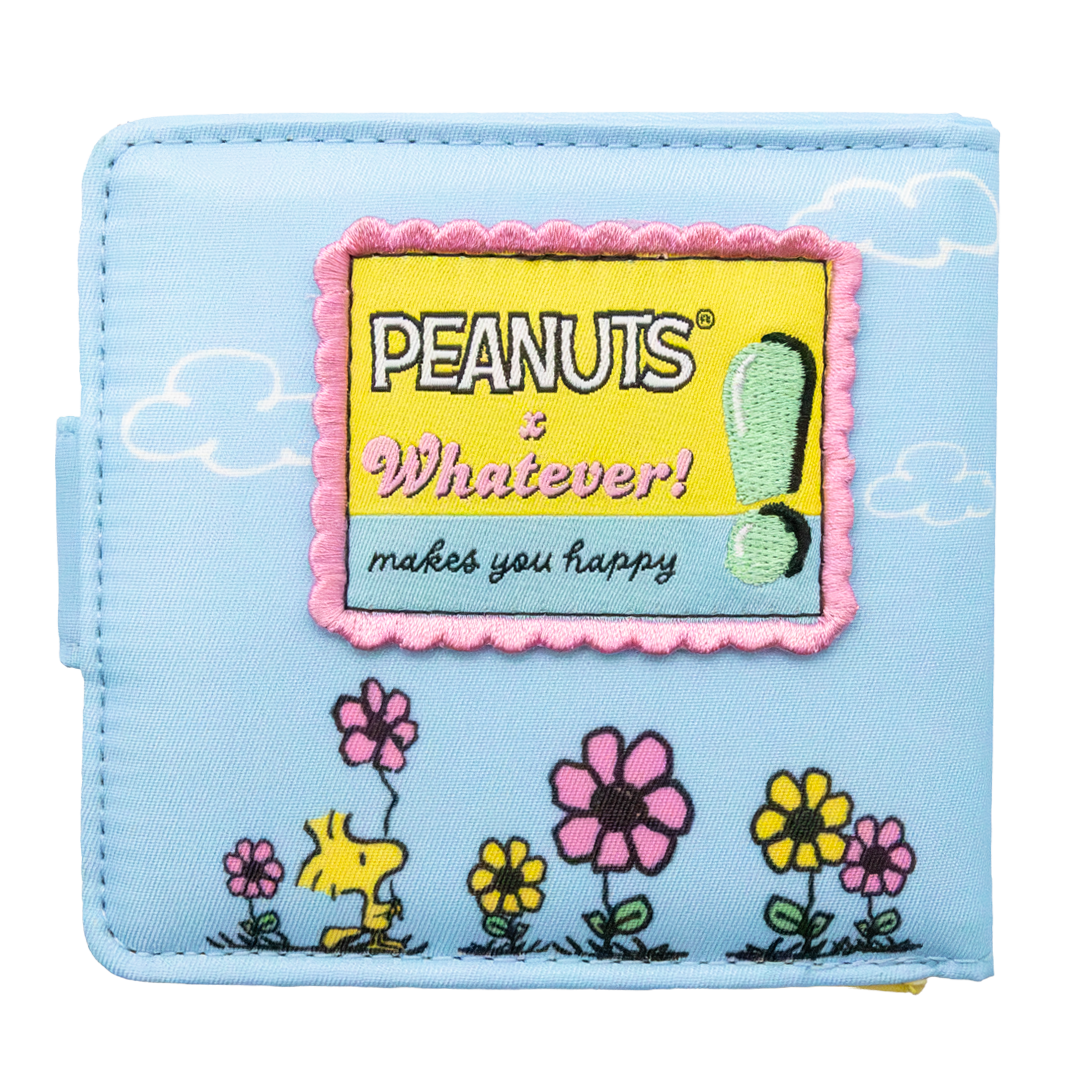 Peanuts Sherbet Spring Padded Nylon Bi-Fold Wallet image 2