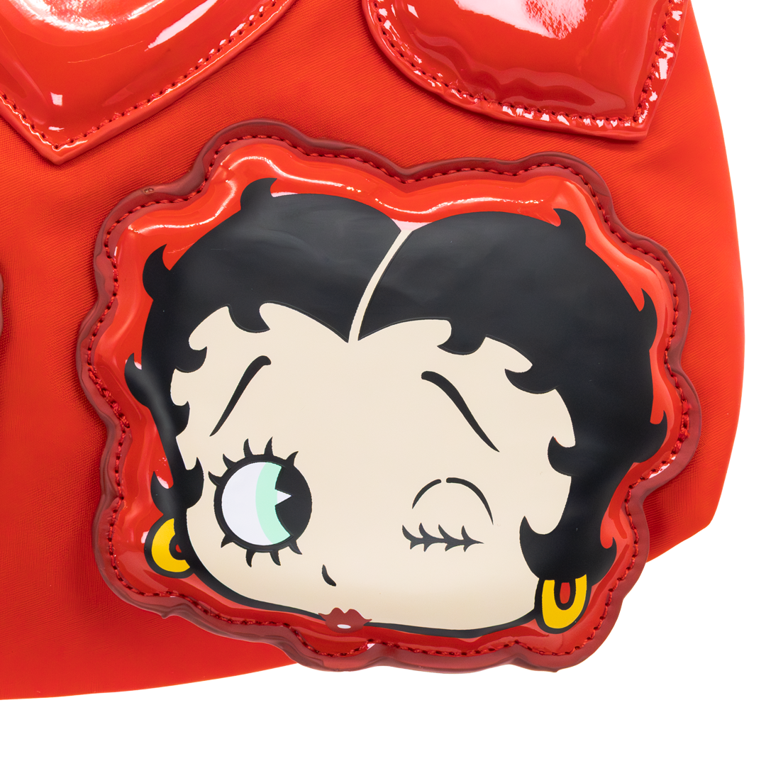 Betty Boop Padded Nylon Baguette w/ Webbing Strap image 4