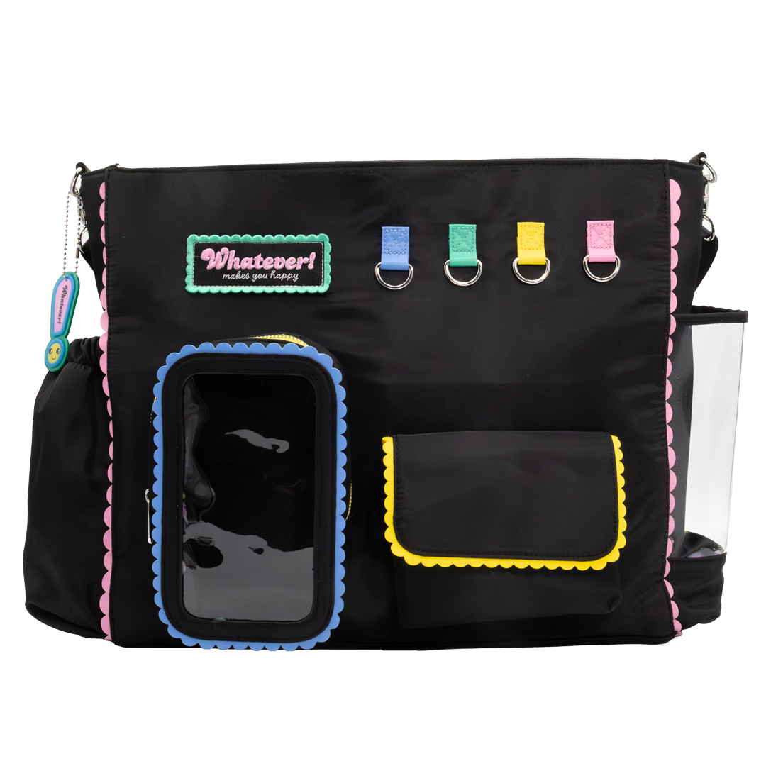 Whatever! Makes You Happy Emotional Support Trinket Tote Bag image 1