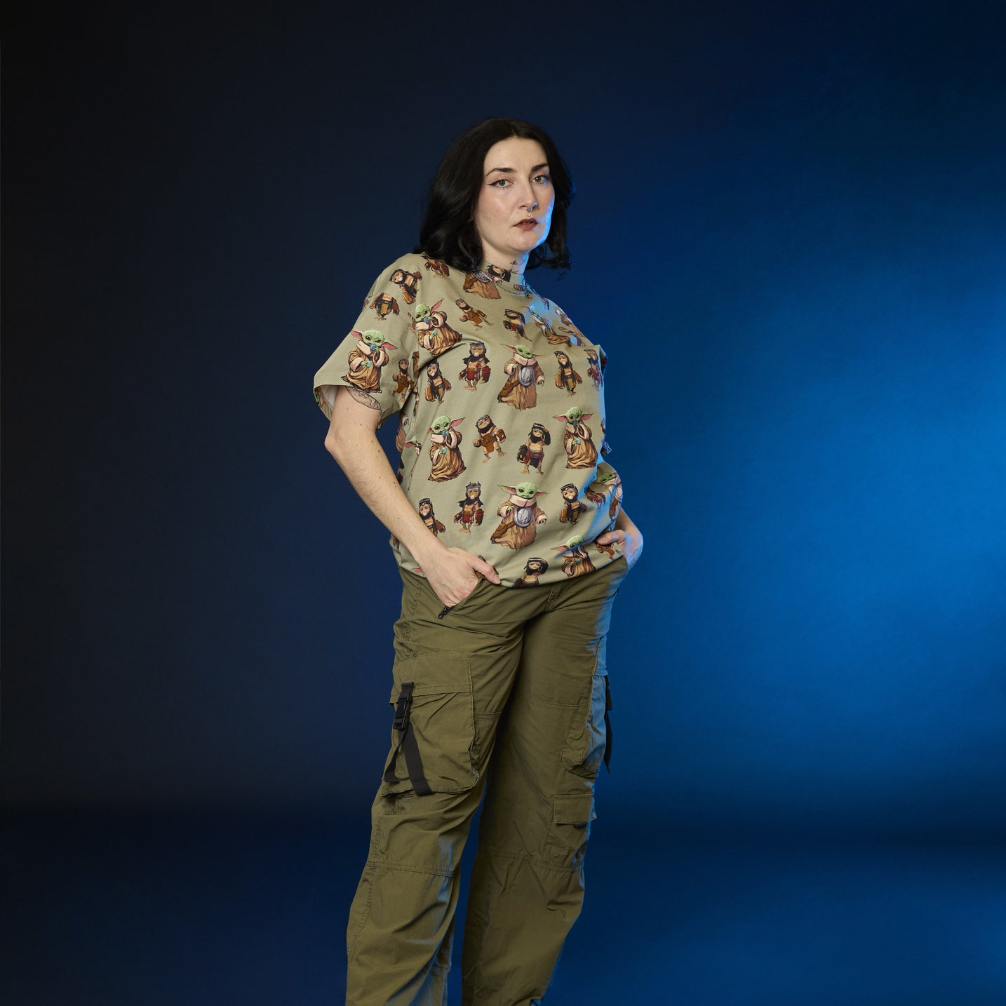 Star Wars Grogu AOP T-Shirt image 0