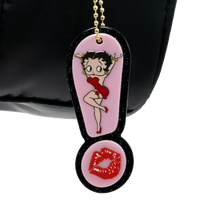 Betty Boop Head Crossbody Bag