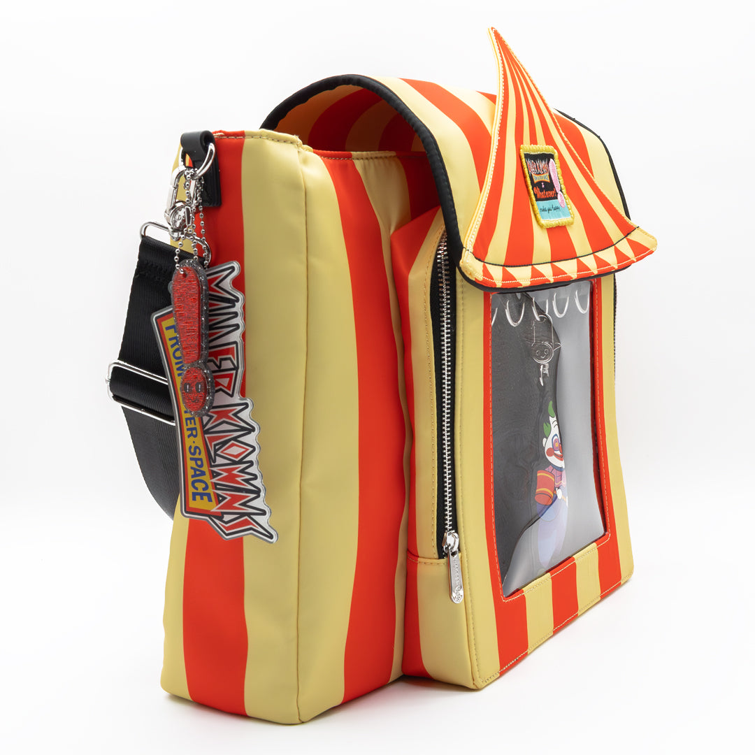 Killer Klowns From Outer Space Padded Pin Trading Tent Crossbody w/ Jumbo Charmr image 3
